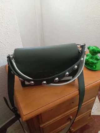 Bolso Tous Audrey Verde y Blanco y amarillo