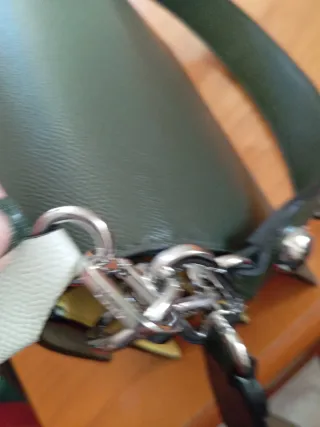 Bolso Tous Audrey Verde y Blanco y amarillo