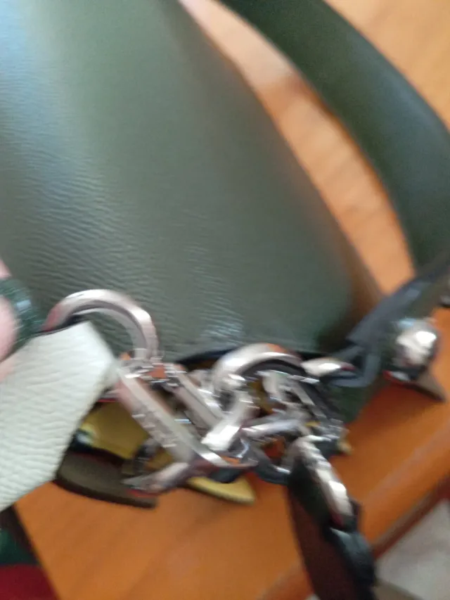 Bolso Tous Audrey Verde y Blanco y amarillo