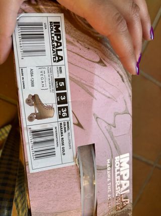 Patines Impala Rose Gold Talla 36