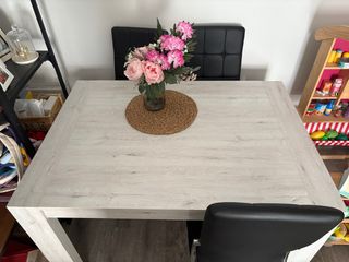 Mesa de comedor extensible