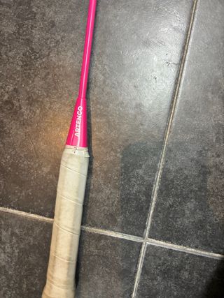 Raqueta de bádminton rosa