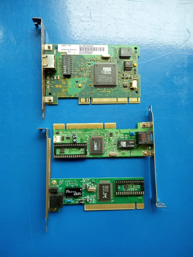 Tarjetas de Red 3Com, GTS, SMC