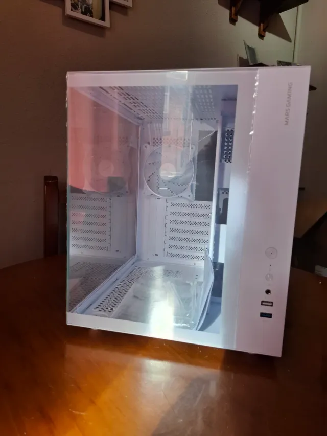 Caja PC Mars Gaming MCV-One ATX Blanca