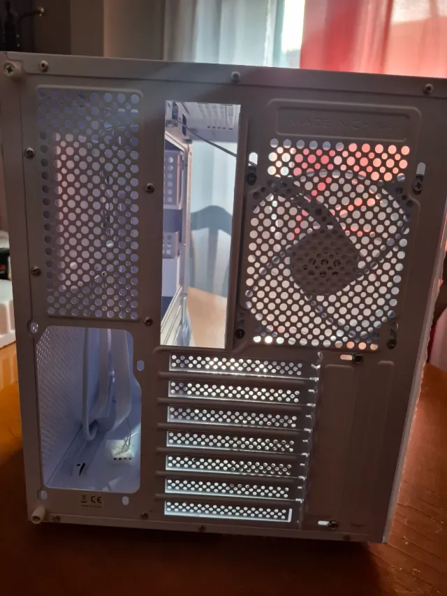 Caja PC Mars Gaming MCV-One ATX Blanca