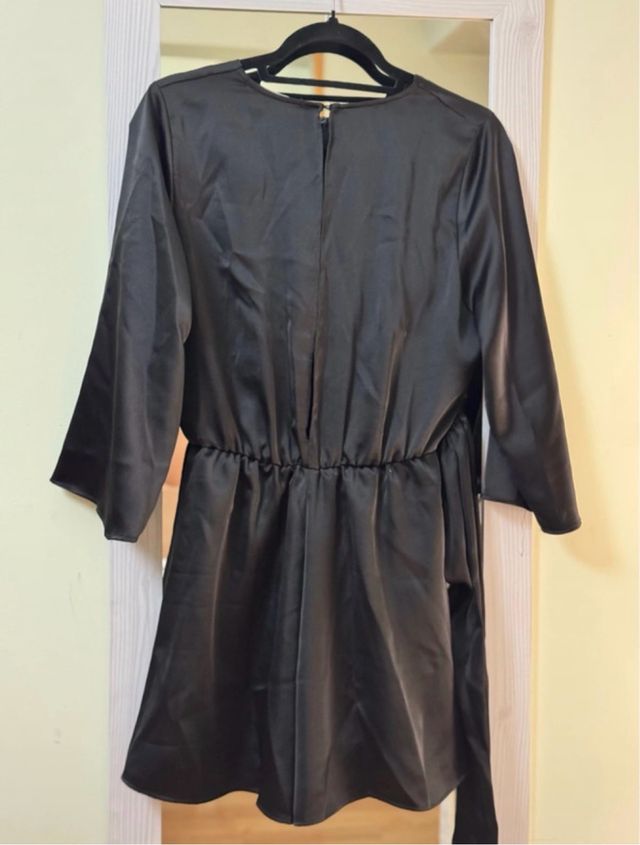 Mono Zara satinado negro