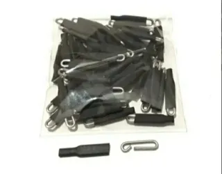 200 Enganches Rápidos Pesca Surfcasting, 1,2mm.