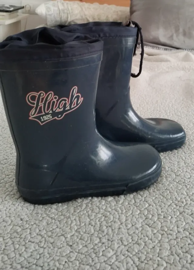 Botas de Agua Niño Azul Talla 33