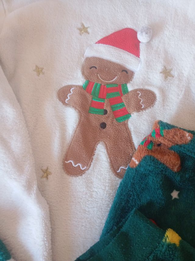 Pijama Navideño Peludo Niña