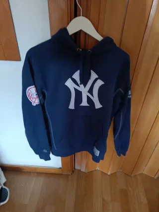 Sudadera N.Y. Yankees Majestic Athletic Azul