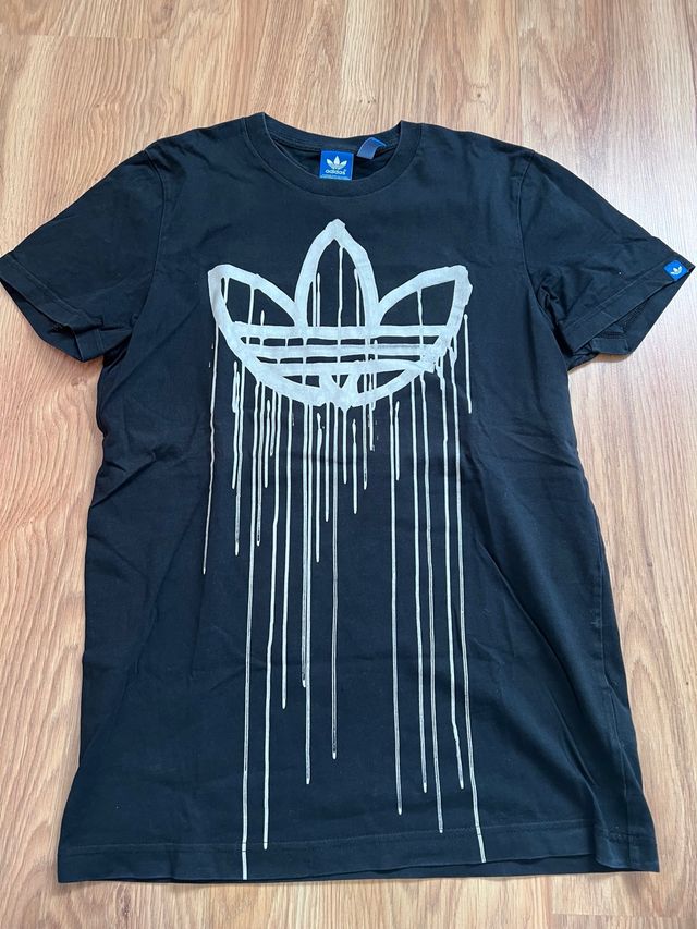 Camiseta Adidas Hombre Negra