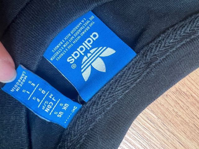 Camiseta Adidas Hombre Negra