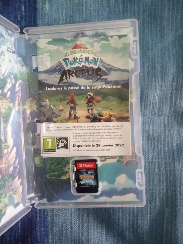 Pokémon Diamant Étincelant Nintendo Switch