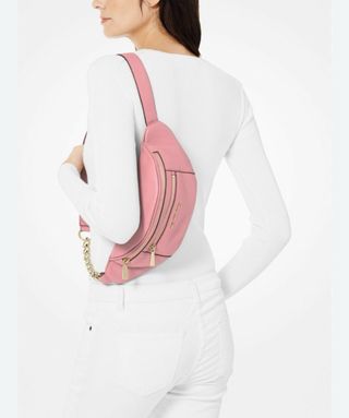 Riñonera Michael Kors Rosa Piel