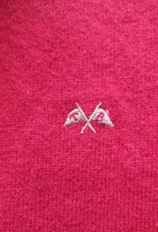 Jersey Lana Thomas Burberry Rojo T M-S