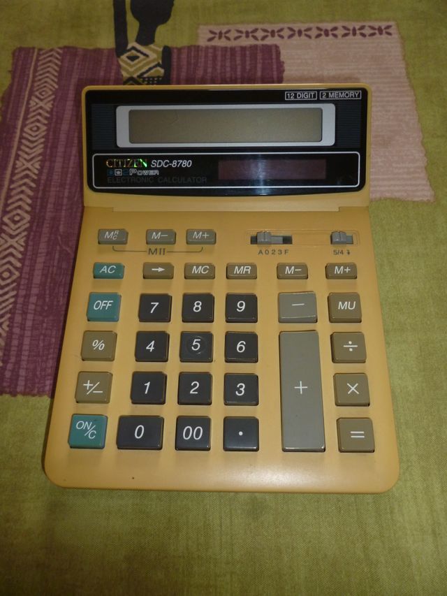 Calculadora Solar Citizen SDC-8780