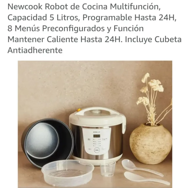 Robot de Cocina Newcook Multifunción 5L