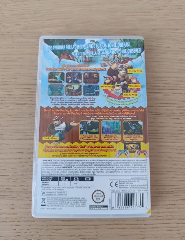 Donkey Kong Tropical Freeze - Nintendo Switch ESP