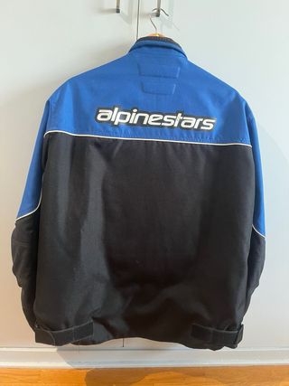 Chaqueta Moto Alpinestars Azul y Negra