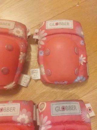 Rodilleras y coderas niña Globber