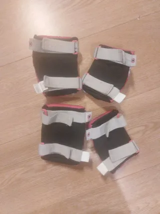 Rodilleras y coderas niña Globber