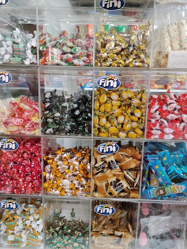 Lote de 3 expositores de caramelos