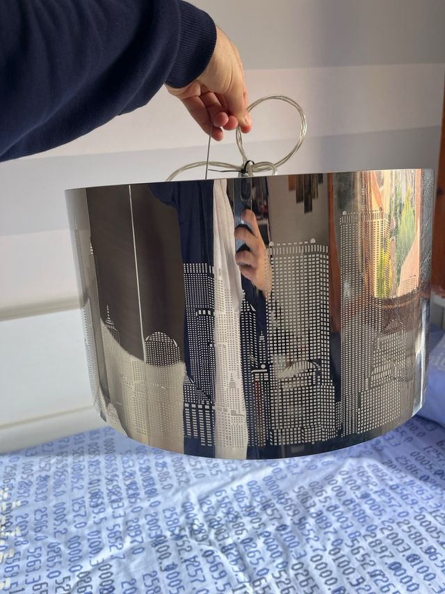 Lámpara de techo diseño rascacielos