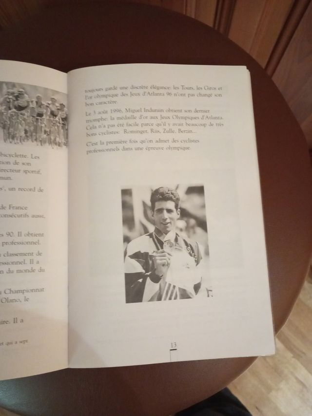Libro Miguel Indurain: L'homme et le cycliste