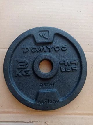 Disco Pesa DOMYOS 2kg (4.4 LBS)
