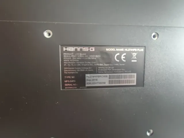 HannsG Pantalla 27 Full HD Negra