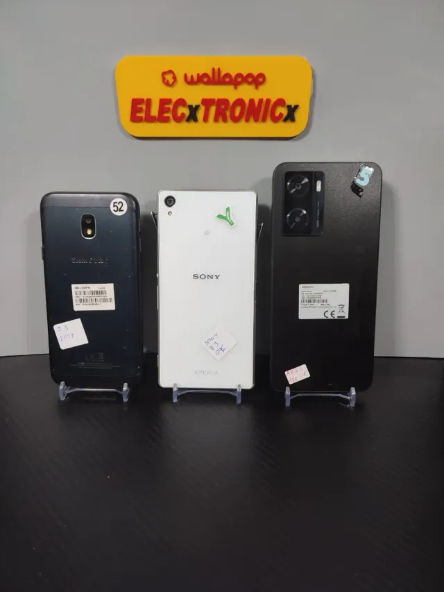 Samsung J3, Sony Z3 y OPPO A57s