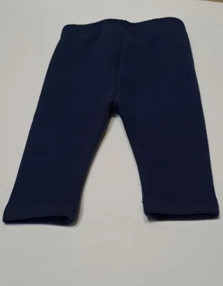 Pantaloni bimba 3 mesi 59 cm blu con gattini