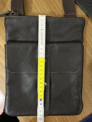 Borsello Timberland in pelle marrone