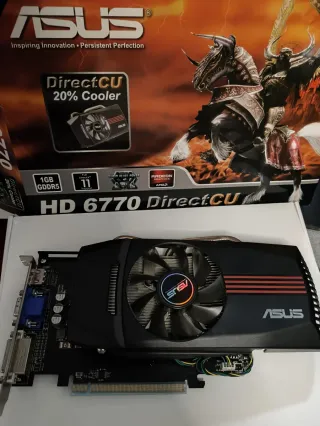 Tarjeta Gráfica Asus HD 6670 GDDR5 1GB