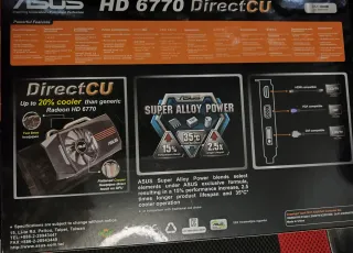 Tarjeta Gráfica Asus HD 6670 GDDR5 1GB