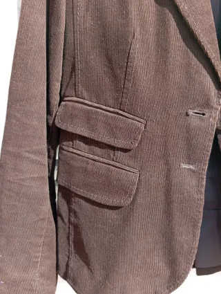 Conjunto pana fina chaqueta y falda talla 42