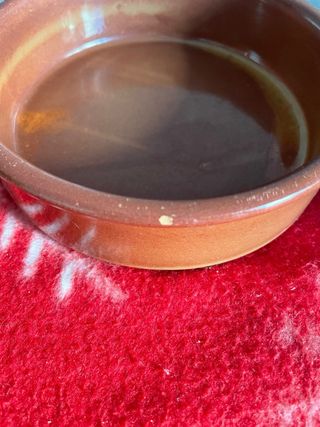 Set 2 Ciotole Terracotta Marrone