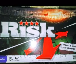 Lote 3 juegos de mesa Risk.Bancarrota.y estratego