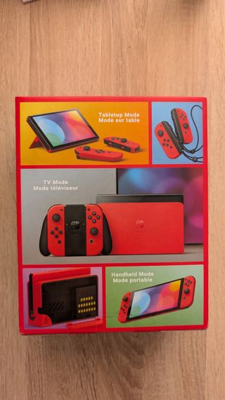 NUEVA Nintendo Switch OLED Edición Mario Roja