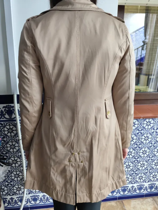 Gabardina beige