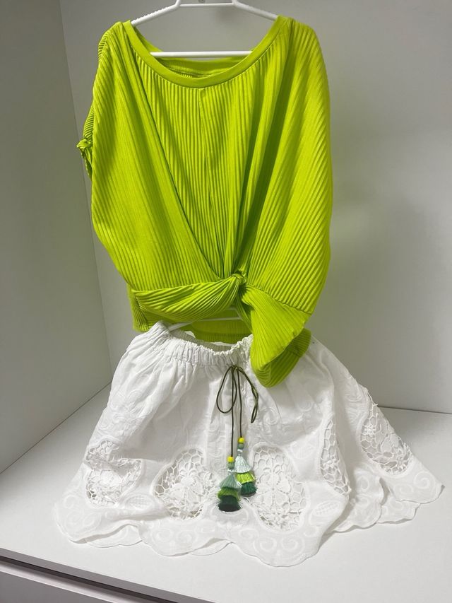 Conjunto verano 3 piezas 10 años.