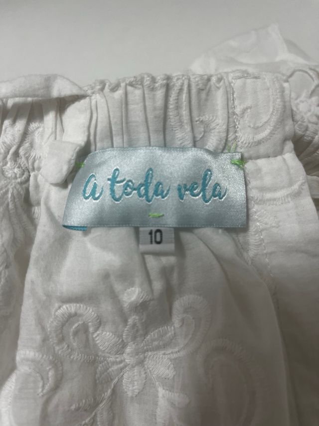 Conjunto verano 3 piezas 10 años.