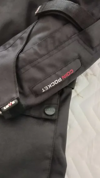 Chaqueta Moto Invierno Hombre Negra