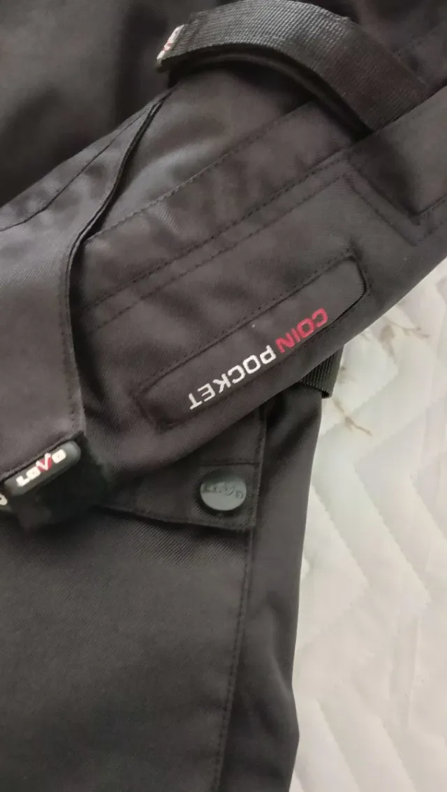 Chaqueta Moto Invierno Hombre Negra