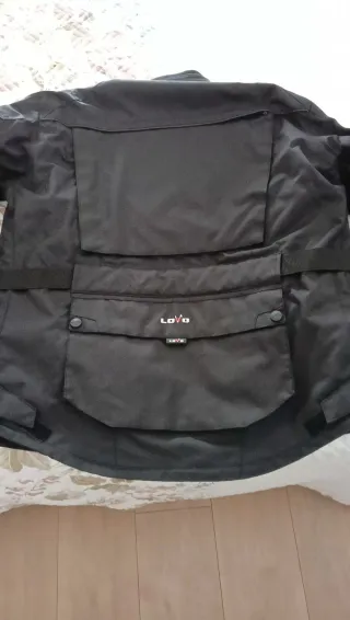 Chaqueta Moto Invierno Hombre Negra