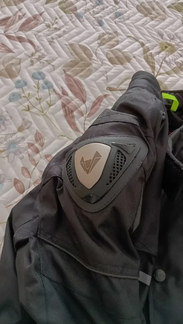 Chaqueta Moto Invierno Hombre Negra