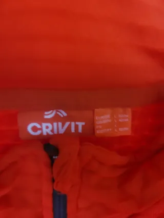 Camiseta térmica hombre naranja