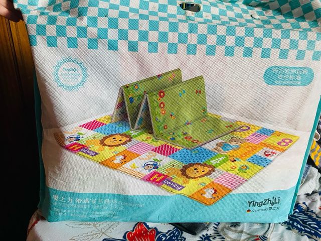 Alfombra de juego plegable para bebé