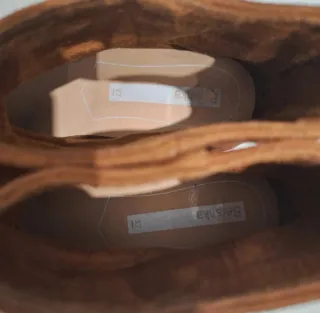 Botines Bershka Marrones Talla 37