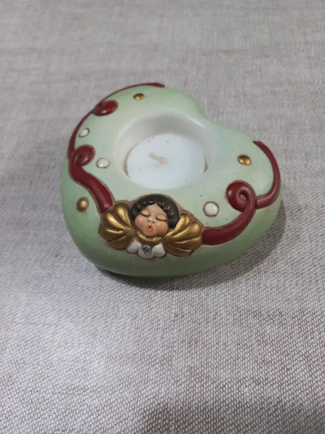 Portacandele Thun a forma di cuore